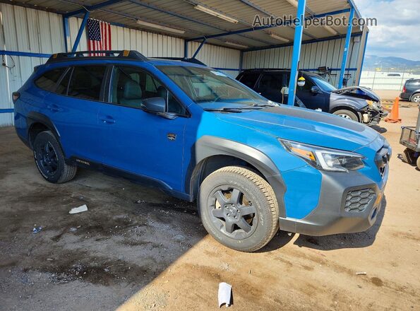 4S4BTGUD3R3259644 2024 SUBARU OUTBACK Blue Delantero derecho