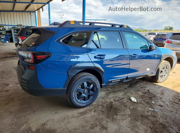 4S4BTGUD3R3259644 2024 SUBARU OUTBACK Blue Trasero derecho