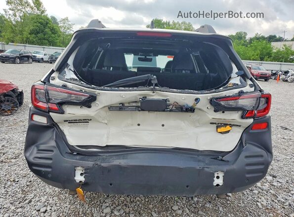 4S4BTGUD4P3198026 2023 SUBARU OUTBACK White Vista trasera