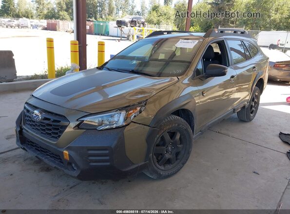4S4BTGUD5N3171334 2022 SUBARU OUTBACK Green Front left