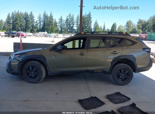 4S4BTGUD5N3171334 2022 SUBARU OUTBACK Green 