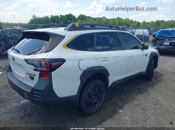4S4BTGUD5N3247344 2022 SUBARU OUTBACK White Trasero derecho