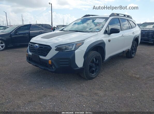 4S4BTGUD5P3173281 2023 SUBARU OUTBACK Белый Передняя левая четверть