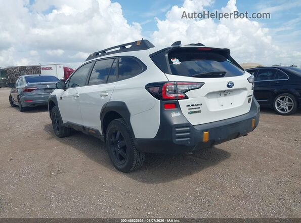4S4BTGUD5P3173281 2023 SUBARU OUTBACK Белый Задняя левая четверть