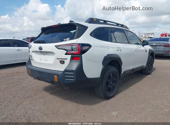 4S4BTGUD5P3173281 2023 SUBARU OUTBACK Белый Задняя правая четверть