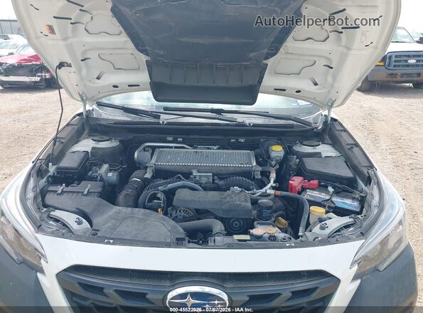 4S4BTGUD5P3173281 2023 SUBARU OUTBACK Белый Вид сзади