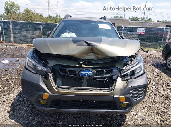 4S4BTGUD5R3171596 2024 SUBARU OUTBACK Green Вид щитка приладів