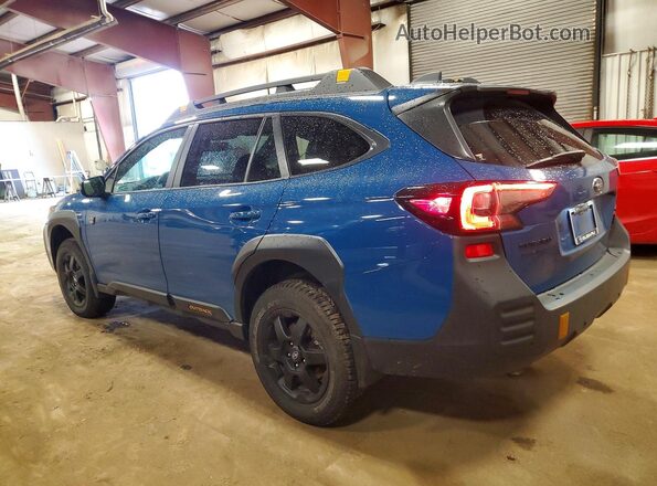 4S4BTGUD5S3133386 2025 SUBARU OUTBACK Blue უკანა მარცხენა