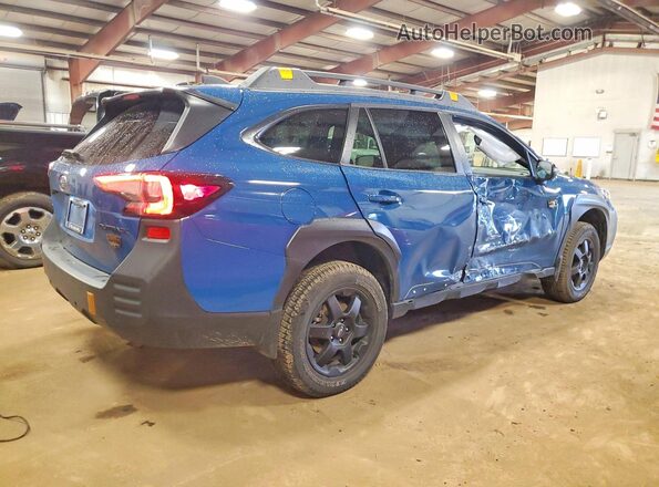 4S4BTGUD5S3133386 2025 SUBARU OUTBACK Blue უკანა მარჯვენა