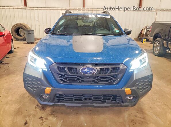 4S4BTGUD5S3133386 2025 SUBARU OUTBACK Blue წინა ხედი