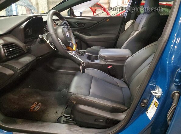 4S4BTGUD5S3133386 2025 SUBARU OUTBACK Blue წინა სალონის ხედი