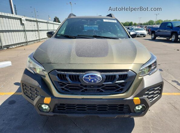 4S4BTGUD5S3143285 2025 SUBARU OUTBACK Зеленый Вид спереди
