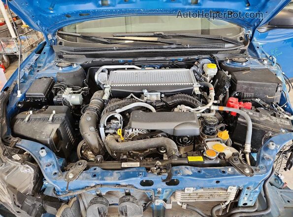 4S4BTGUD5S3186492 2025 SUBARU OUTBACK Синий Вид подкапотного пространства