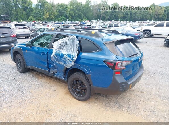 4S4BTGUD6N3217513 2022 SUBARU OUTBACK Blue უკანა მარცხენა