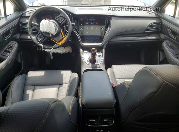 4S4BTGUD6R3126148 2024 SUBARU OUTBACK Blue Առջևի վահանակի տեսք