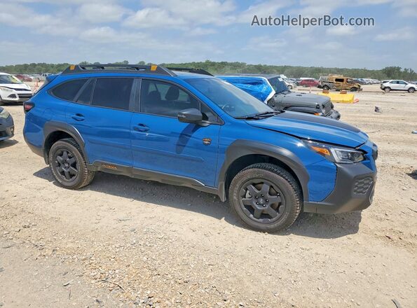 4S4BTGUD6S3306767 2025 SUBARU OUTBACK Синий Передняя правая четверть