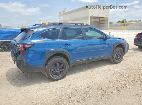 4S4BTGUD6S3306767 2025 SUBARU OUTBACK Синий Задняя правая четверть
