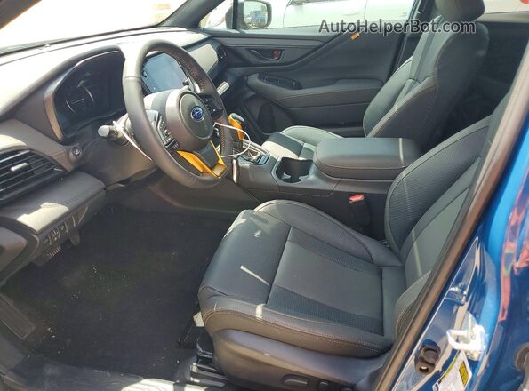 4S4BTGUD6S3306767 2025 SUBARU OUTBACK Синий Вид салона спереди
