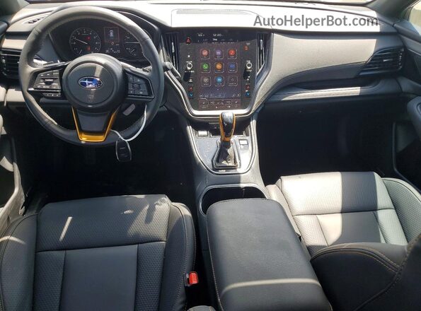 4S4BTGUD6S3306767 2025 SUBARU OUTBACK Синий Вид панели приборов