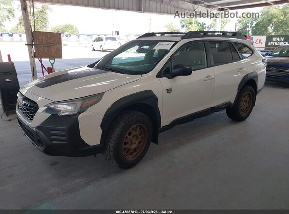4S4BTGUD7N3212854 2022 SUBARU OUTBACK White Przód lewy
