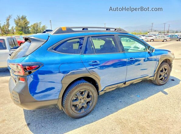 4S4BTGUD7R3155903 2024 SUBARU OUTBACK Blue Trasero derecho