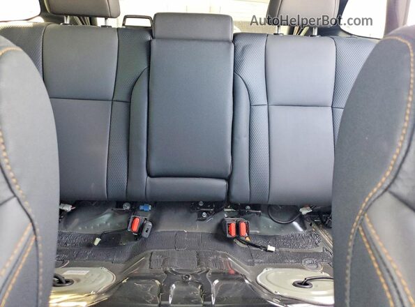 4S4BTGUD7S3166745 2025 SUBARU OUTBACK Black Vista de los asientos traseros
