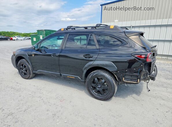 4S4BTGUD8N3180920 2022 SUBARU OUTBACK Black Задня ліва чверть