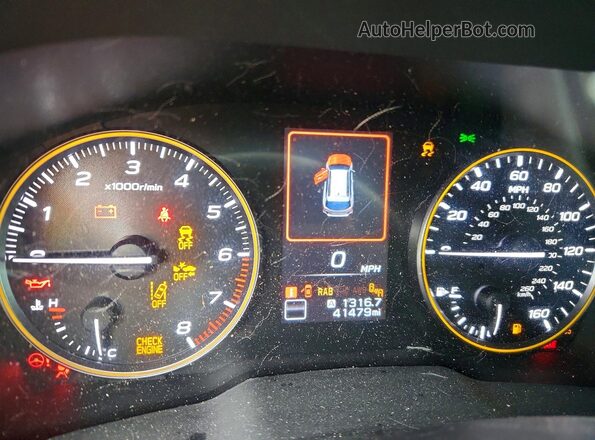 4S4BTGUD8N3261979 2022 SUBARU OUTBACK Black Սարքավորումների վահանակի տեսք