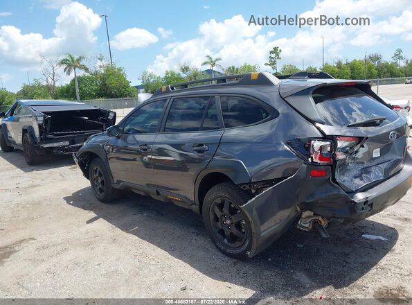 4S4BTGUD8R3199862 2024 SUBARU OUTBACK Серый Задняя левая четверть