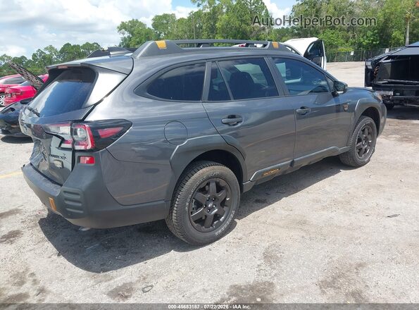 4S4BTGUD8R3199862 2024 SUBARU OUTBACK Серый Задняя правая четверть