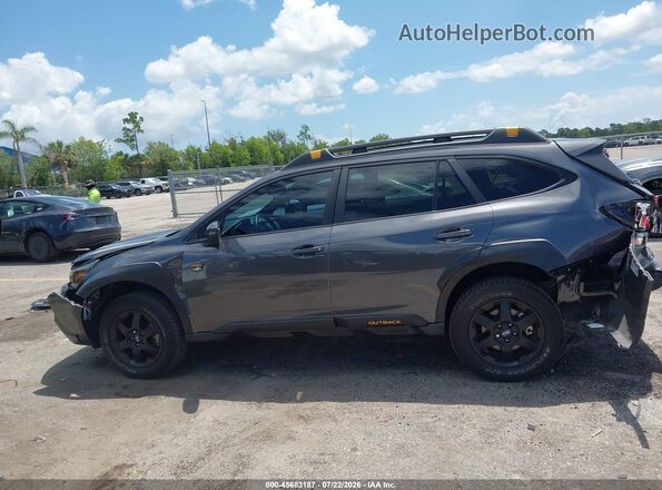 4S4BTGUD8R3199862 2024 SUBARU OUTBACK Серый Панорамный вид салона 360°