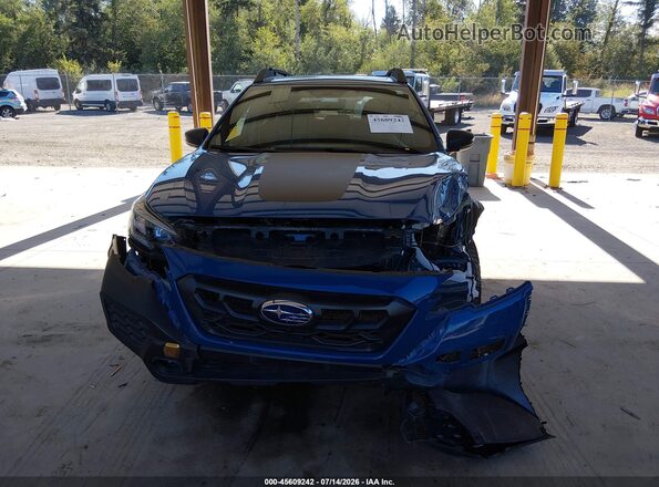 4S4BTGUD8S3272881 2025 SUBARU OUTBACK Blue Սալոնի հետևի տեսք