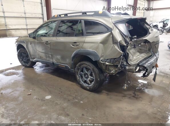 4S4BTGUD9N3177329 2022 SUBARU OUTBACK Зеленый Задняя левая четверть