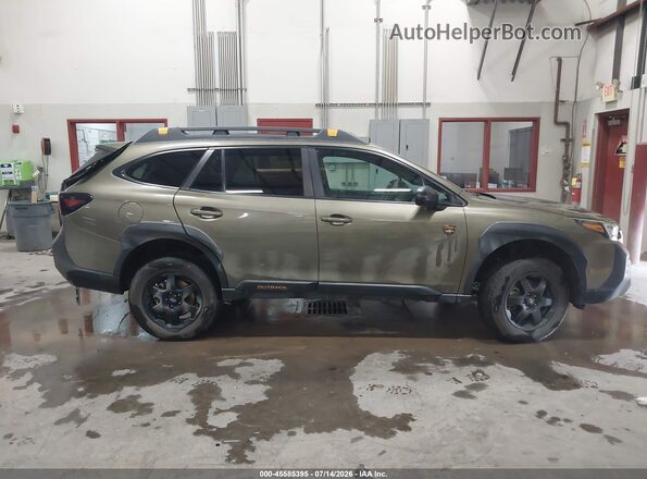 4S4BTGUD9N3177329 2022 SUBARU OUTBACK Зеленый Вид задней части салона
