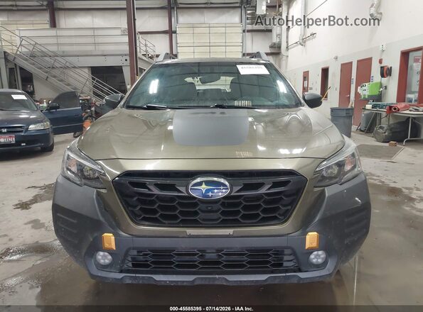 4S4BTGUD9N3177329 2022 SUBARU OUTBACK Зеленый Вид щитка приборов