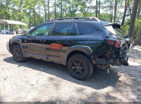 4S4BTGUD9N3233530 2022 SUBARU OUTBACK Black უკანა მარცხენა