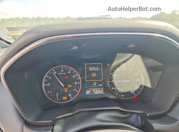 4S4BTGUD9P3121748 2023 SUBARU OUTBACK Серый Вид щитка приборов