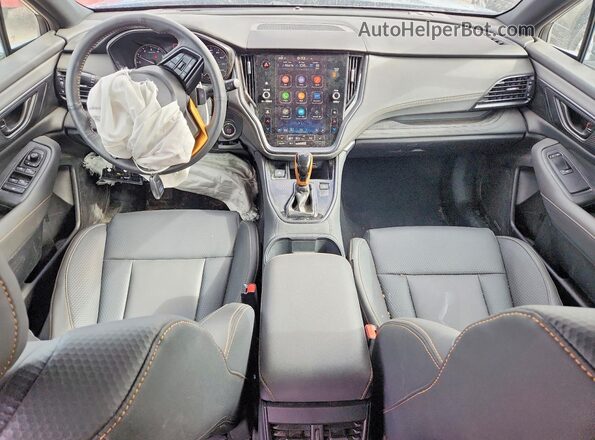 4S4BTGUD9S3223916 2025 SUBARU OUTBACK Синий Вид панели приборов