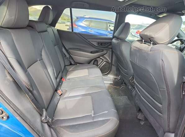 4S4BTGUD9S3223916 2025 SUBARU OUTBACK Синий Вид задних сидений