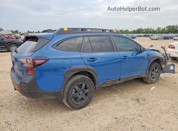4S4BTGUD9S3309212 2025 SUBARU OUTBACK Blue Задня права чверть