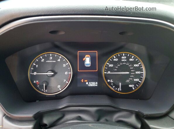 4S4BTGUD9S3309212 2025 SUBARU OUTBACK Blue Вид щитка приладів