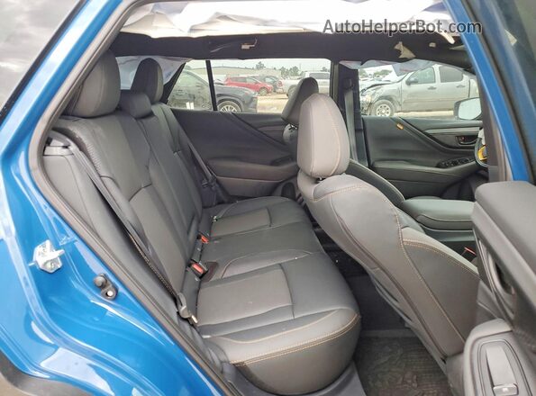 4S4BTGUD9S3309212 2025 SUBARU OUTBACK Blue Вид задньої частини салону