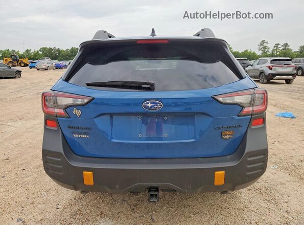4S4BTGUD9S3309212 2025 SUBARU OUTBACK Blue Вид ззаду