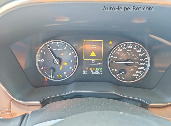 4S4BTHPD0R3241474 2024 SUBARU OUTBACK Blue Սարքավորումների վահանակի տեսք