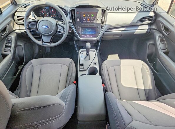 4S4GUHB65T3742671 2026 SUBARU CROSSTREK Gray Առջևի վահանակի տեսք