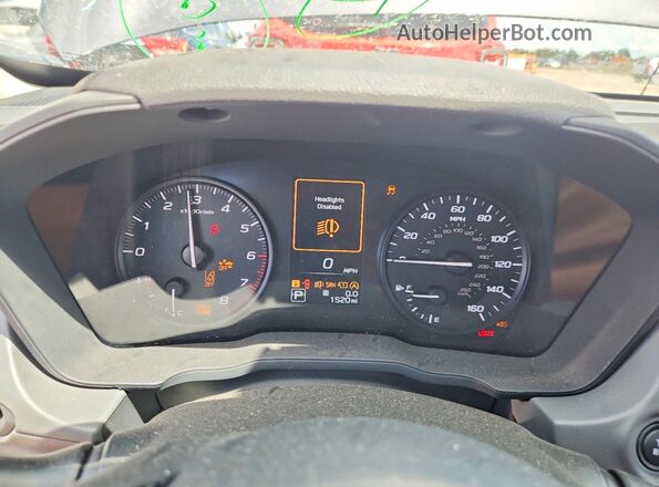 4S4GUHB65T3742671 2026 SUBARU CROSSTREK Gray Սարքավորումների վահանակի տեսք