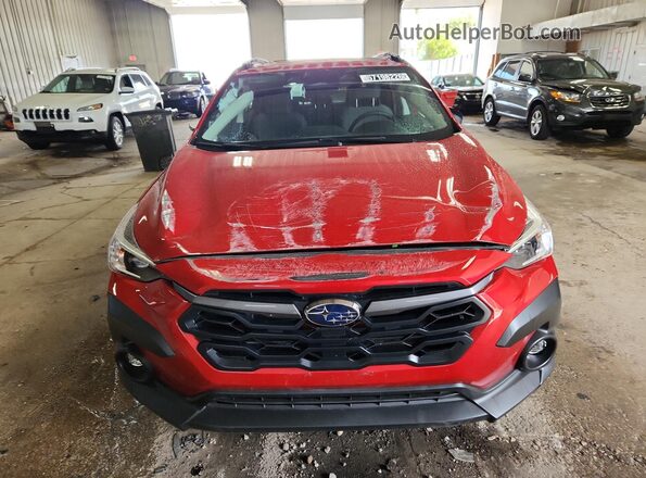 4S4GUHD60T3772321 2026 SUBARU CROSSTREK Красный Панорамный вид салона 360°