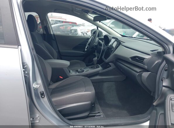 4S4GUHD61T3724147 2026 SUBARU CROSSTREK Gray წინა სალონის ხედი