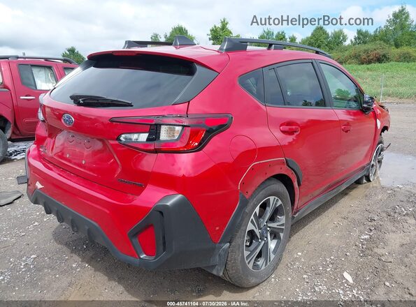 4S4GUHD61T3727842 2026 SUBARU CROSSTREK Красный Задняя правая четверть