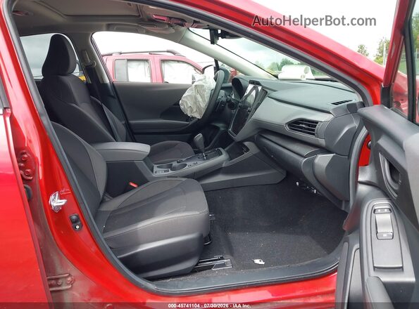 4S4GUHD61T3727842 2026 SUBARU CROSSTREK Красный Вид салона спереди